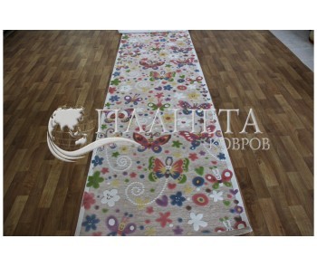 Детская ковровая дорожка YAZZ 8880 IVORY/D.BEIGE - высокое качество по лучшей цене в Украине
